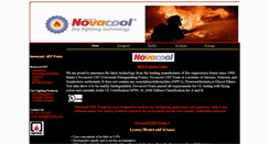 Desktop Screenshot of novacoolfoam.com